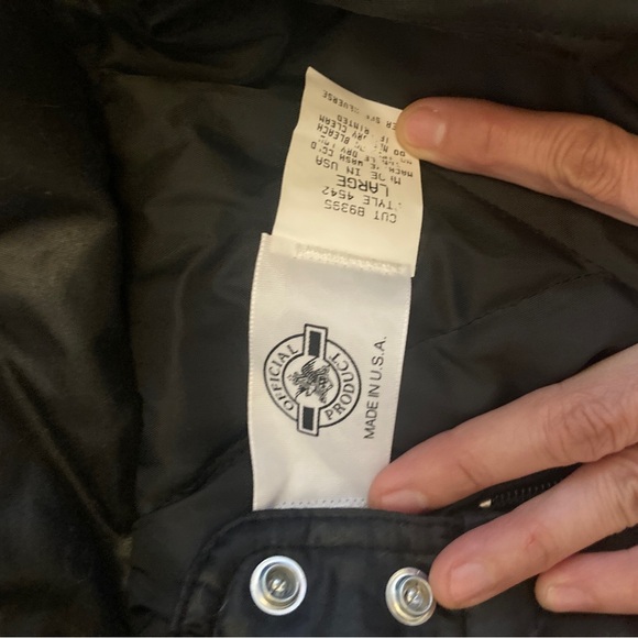 NWT Vtg 80’s 1989 Rolling Stones Steel Wheels Tour Quilted Bomber jacket! RARE - Picture 14 of 14